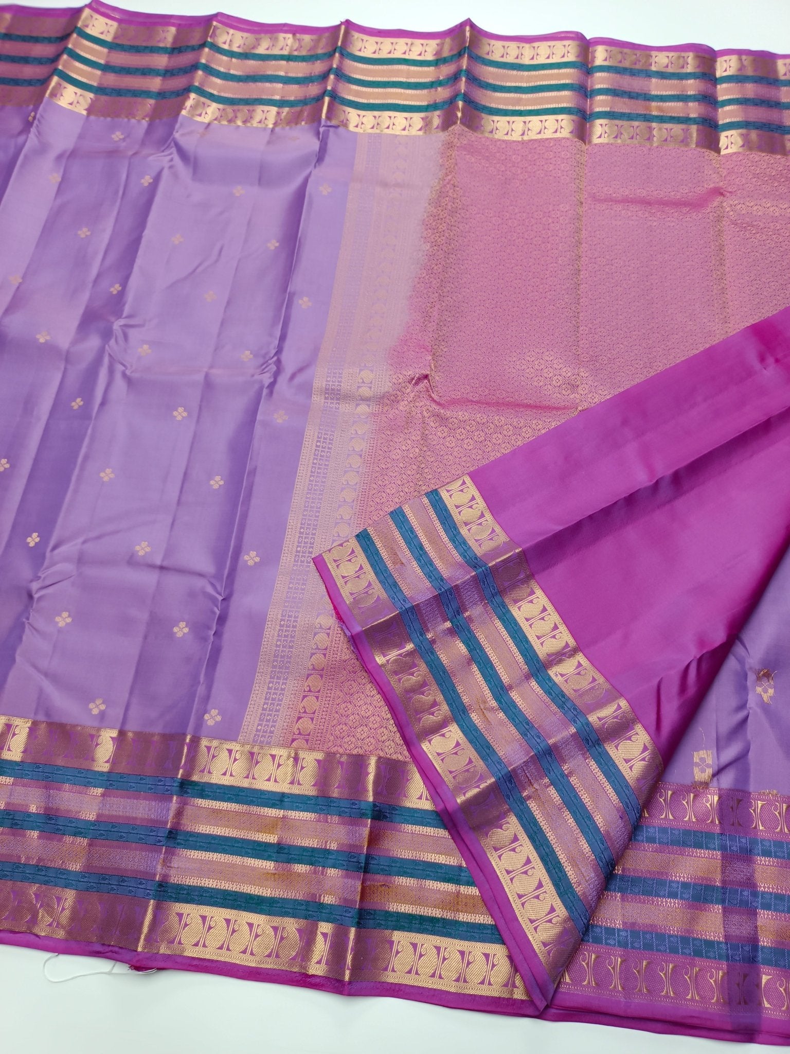 KANCHIPURAM PURE SILK SAREE - B S CHANNABASAPPA & SONS