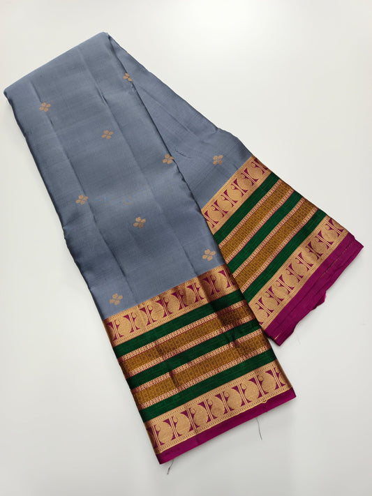 KANCHIPURAM PURE SILK SAREE - B S CHANNABASAPPA & SONS