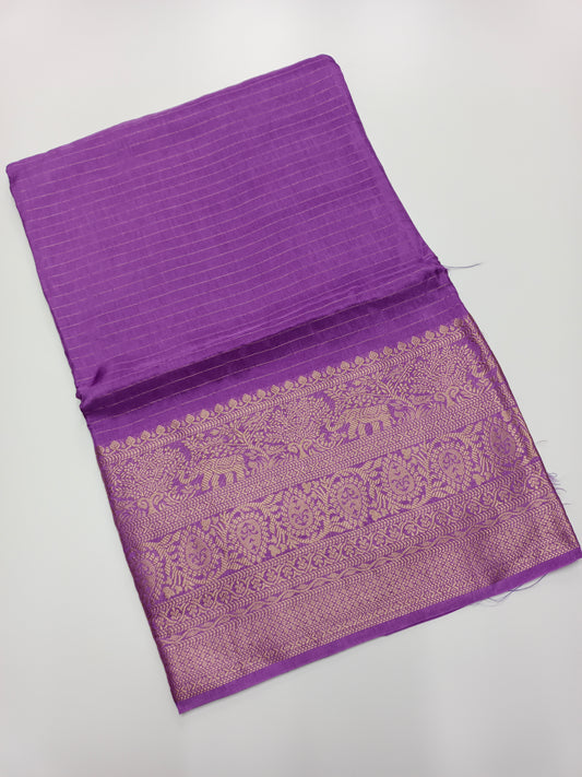 FANCY SEMI CREPE SILK SAREE