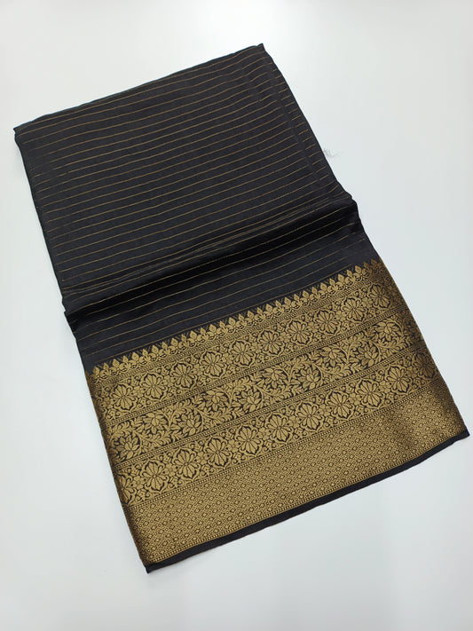 FANCY SEMI CREPE SILK SAREE