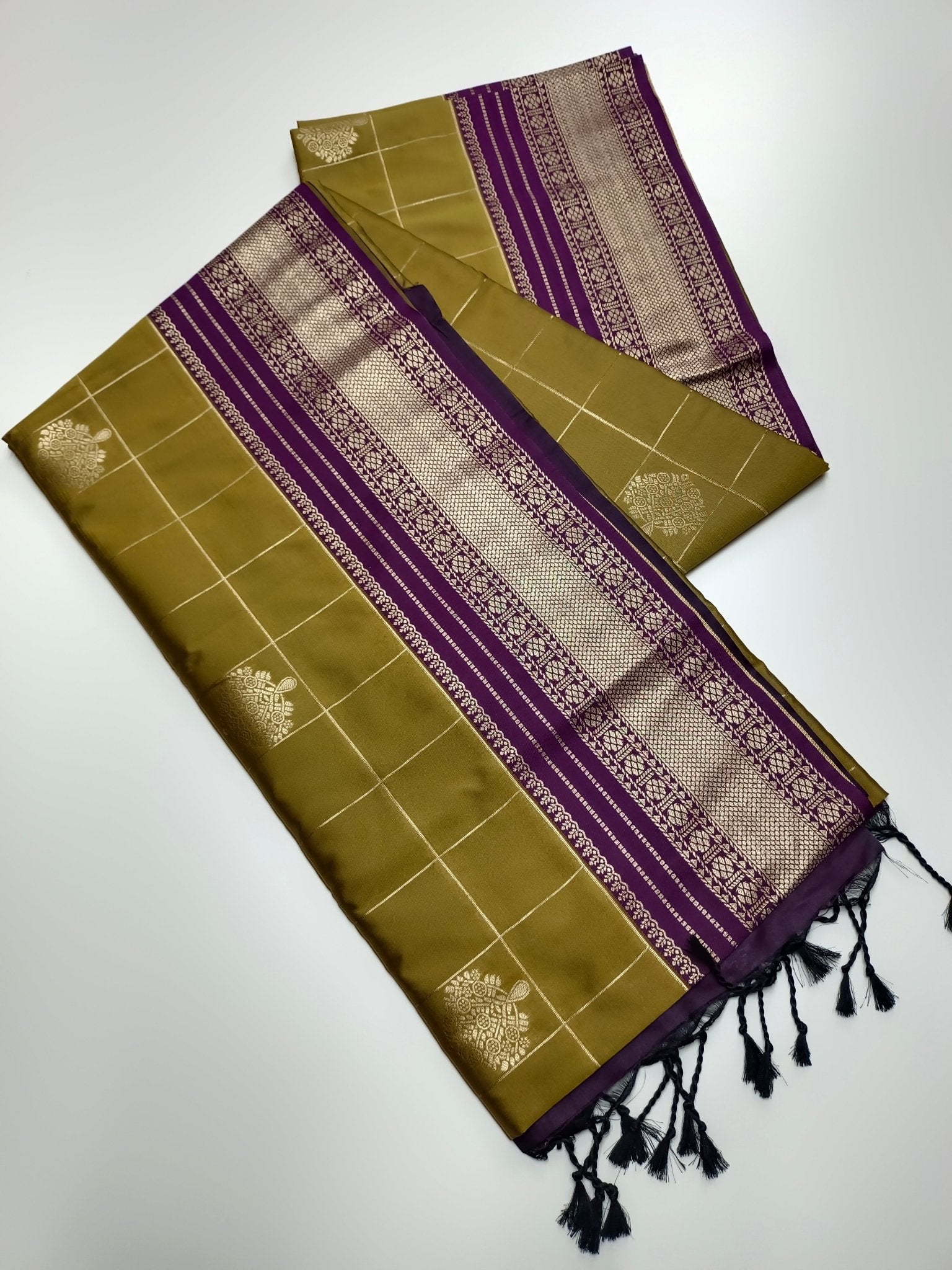 FANCY SOFT SILK SAREE - B S CHANNABASAPPA & SONS
