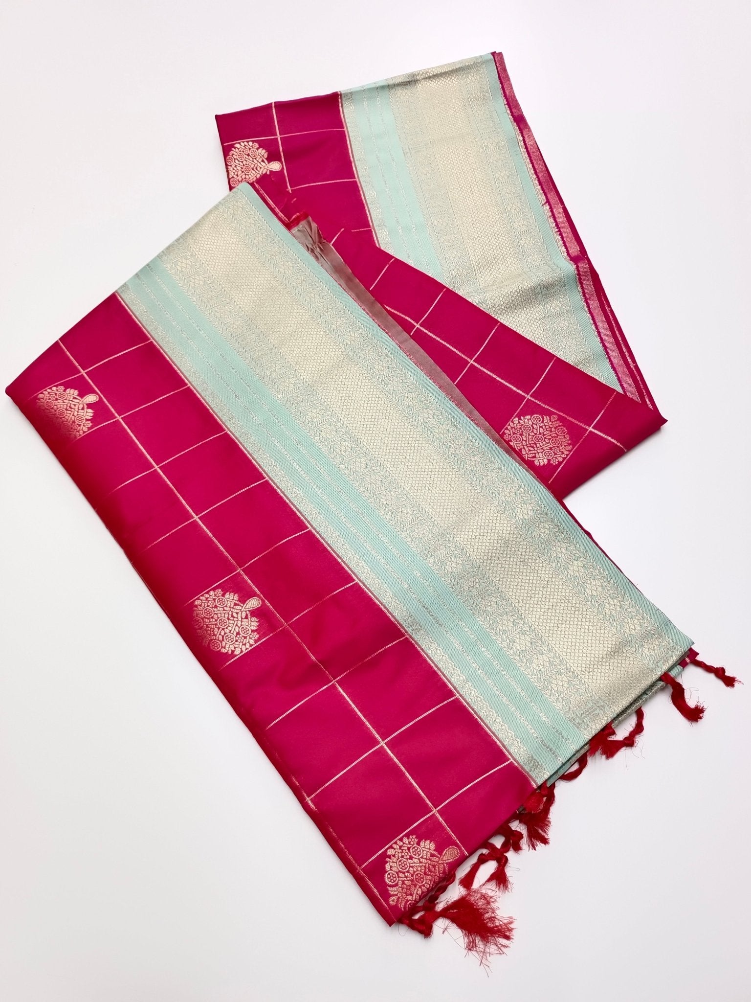 FANCY SOFT SILK SAREE - B S CHANNABASAPPA & SONS