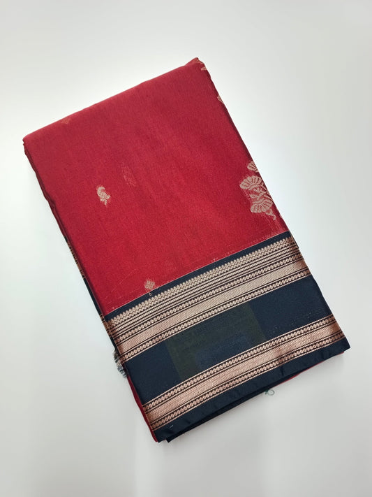 SOFT COTTON SILK SAREE - B S CHANNABASAPPA & SONS