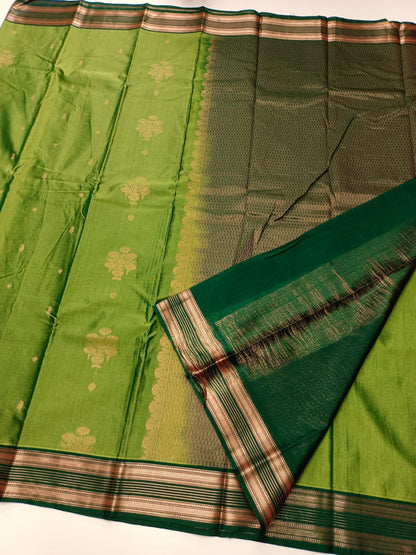 SOFT COTTON SILK SAREE - B S CHANNABASAPPA & SONS
