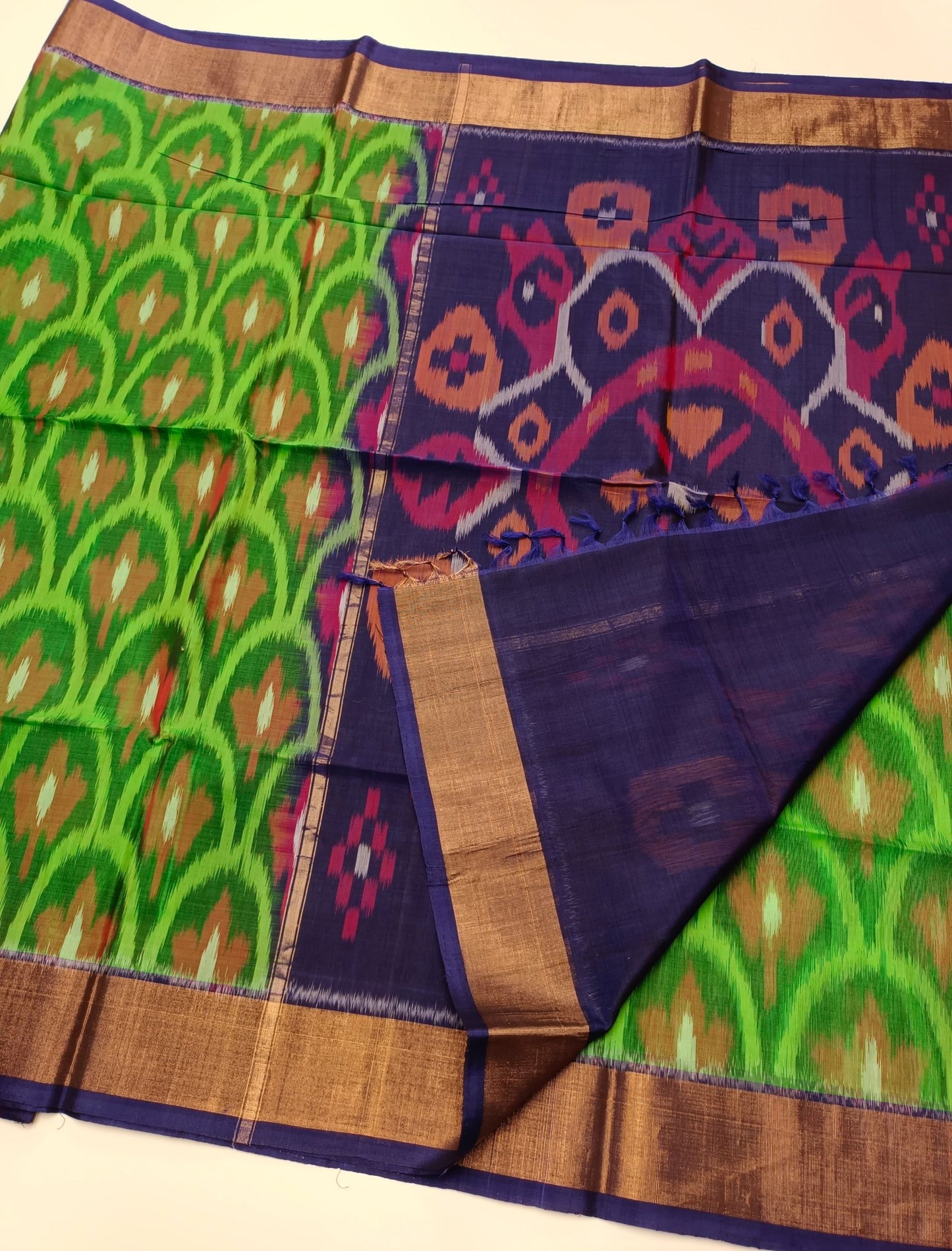 SEMI POCHAMPALLI COTTON SAREE
