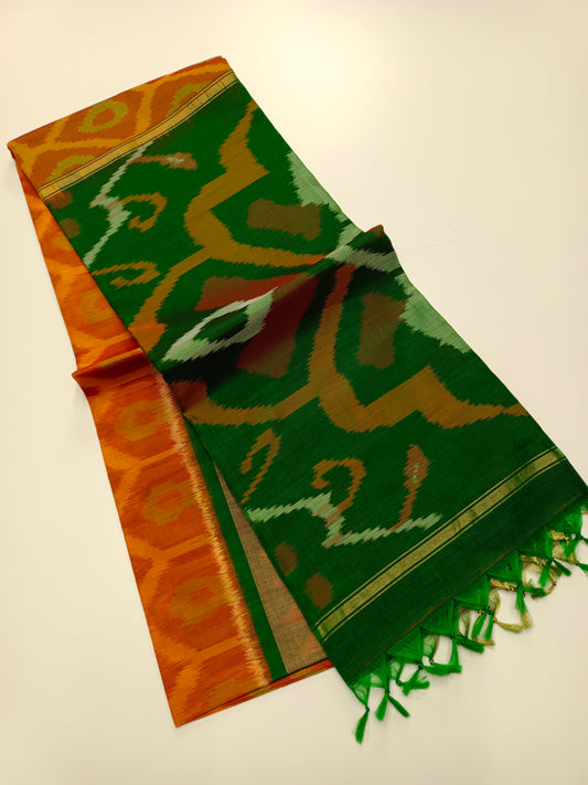 SEMI POCHAMPALLI COTTON SAREE