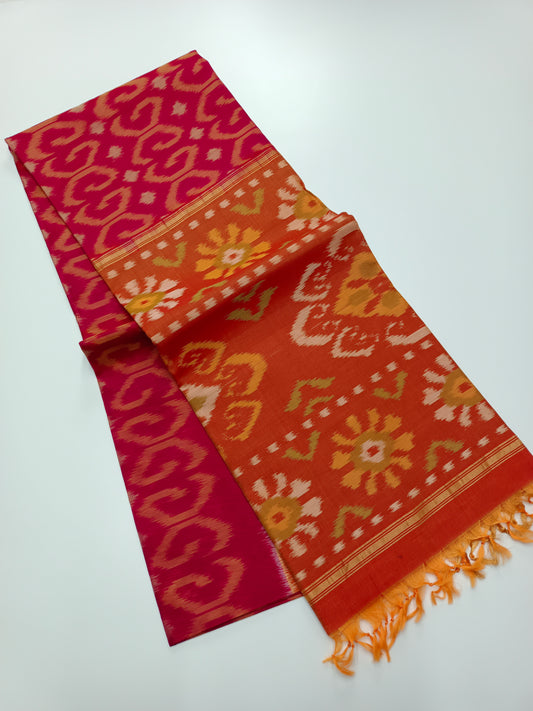 SEMI POCHAMPALLI COTTON SAREE
