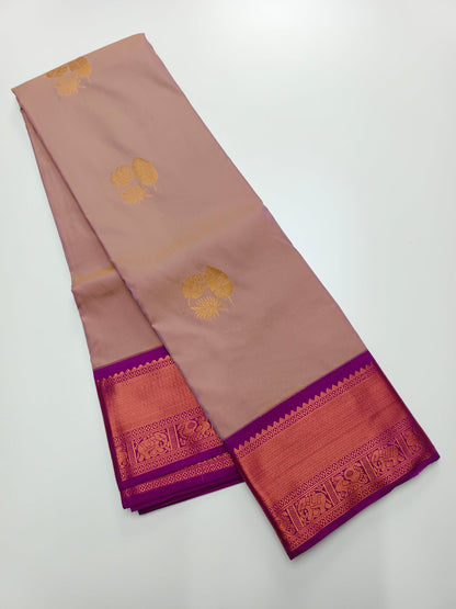 KANCHIPURAM ART SILK SAREE - B S CHANNABASAPPA & SONS