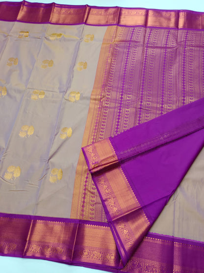 KANCHIPURAM ART SILK SAREE - B S CHANNABASAPPA & SONS