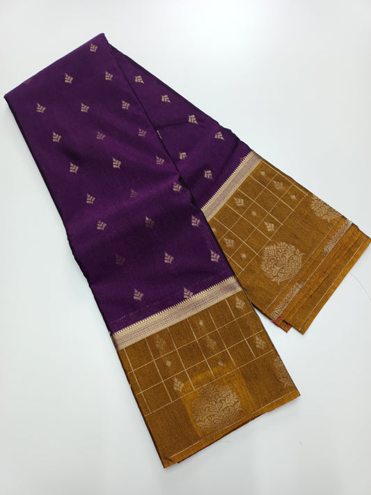 FANCY SOFT COTTON SILK SAREE