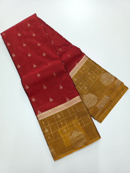 FANCY SOFT COTTON SILK SAREE