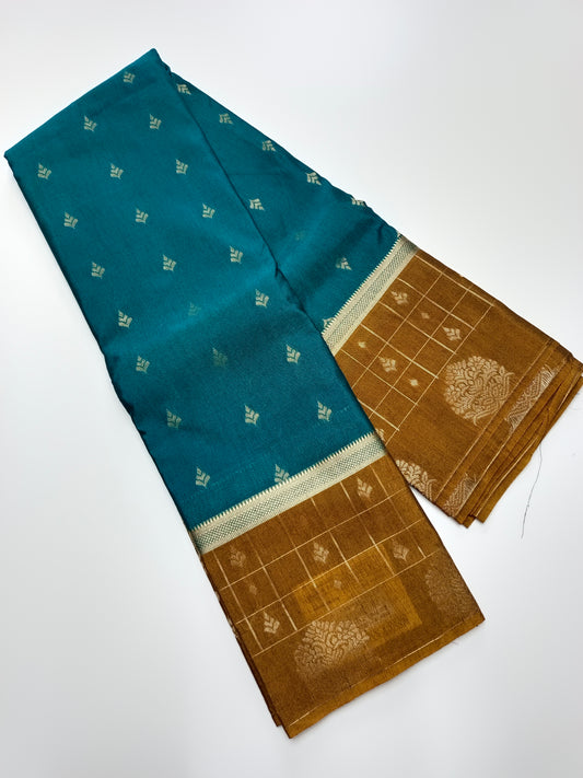 FANCY SOFT COTTON SILK SAREE