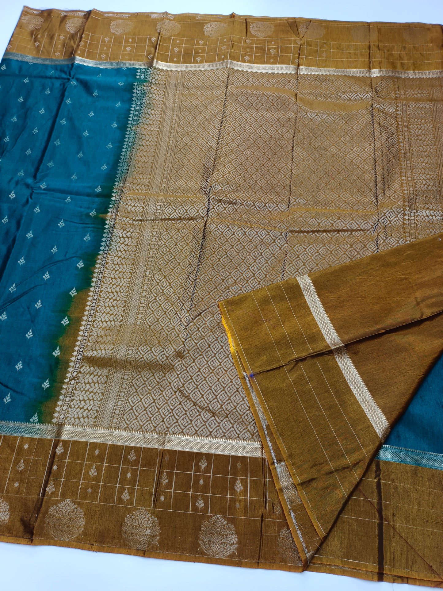 FANCY SOFT COTTON SILK SAREE