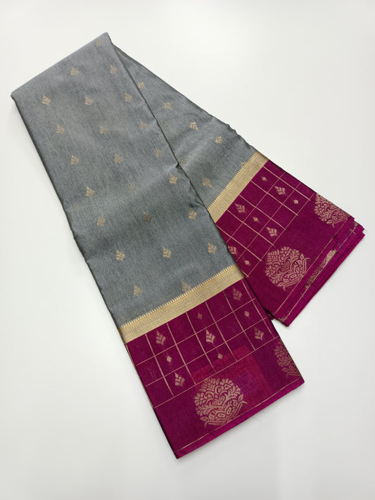 FANCY SOFT COTTON SILK SAREE