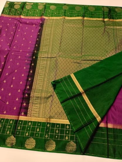 FANCY SOFT COTTON SILK SAREE