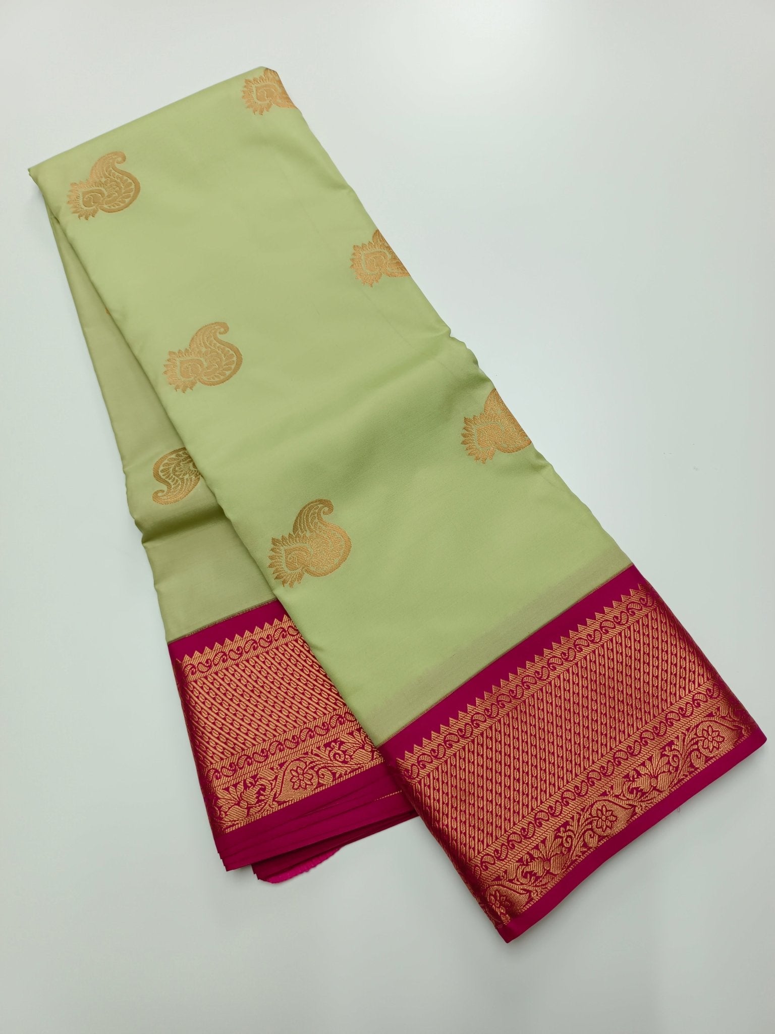 KANCHIPURAM ART SILK SAREE - B S CHANNABASAPPA & SONS