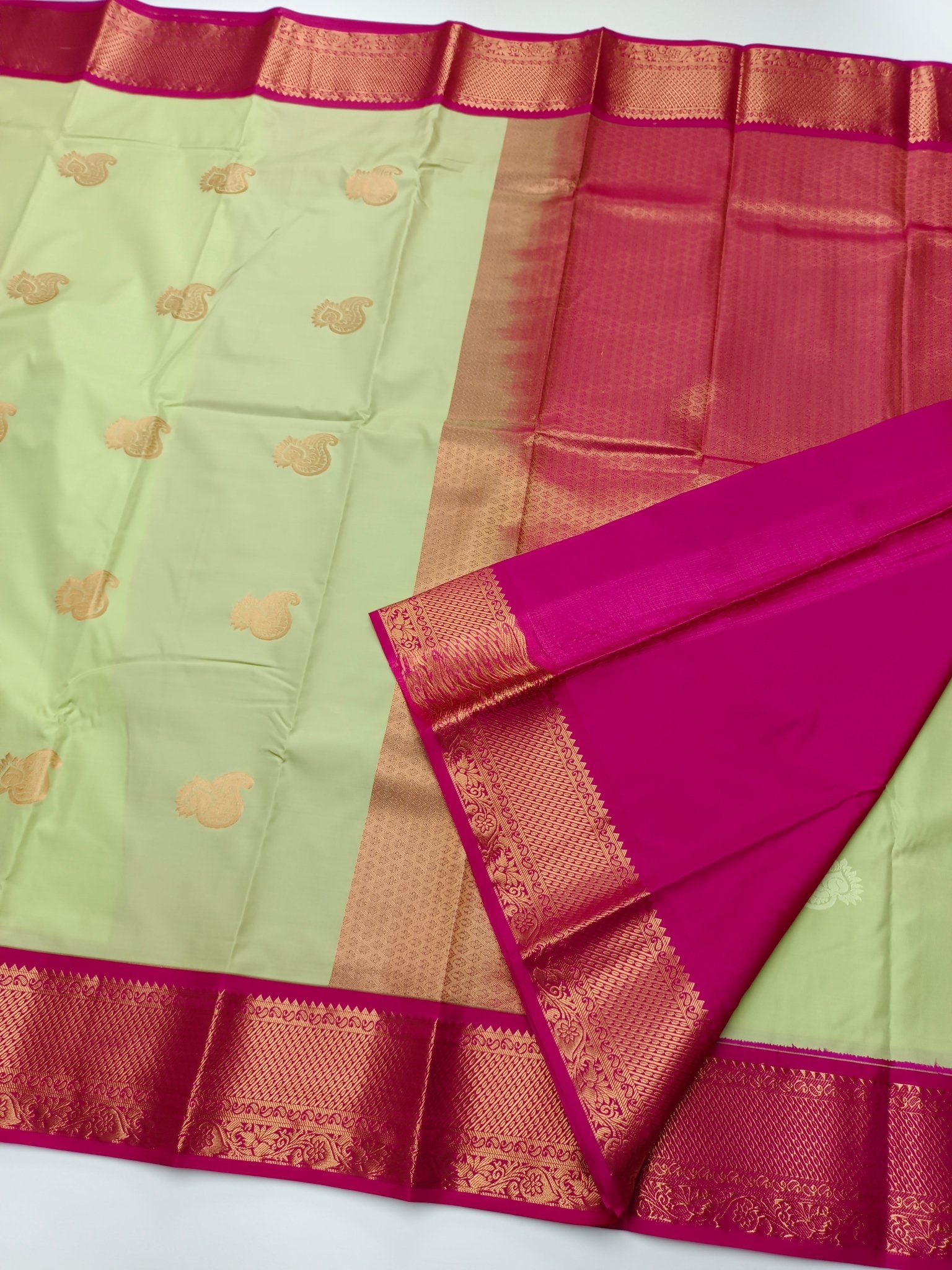KANCHIPURAM ART SILK SAREE - B S CHANNABASAPPA & SONS