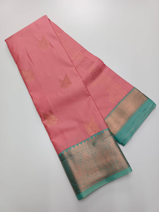 KANCHIPURAM ART SILK SAREE - B S CHANNABASAPPA & SONS