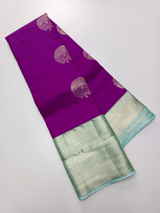 KANCHIPURAM ART SILK SAREE - B S CHANNABASAPPA & SONS