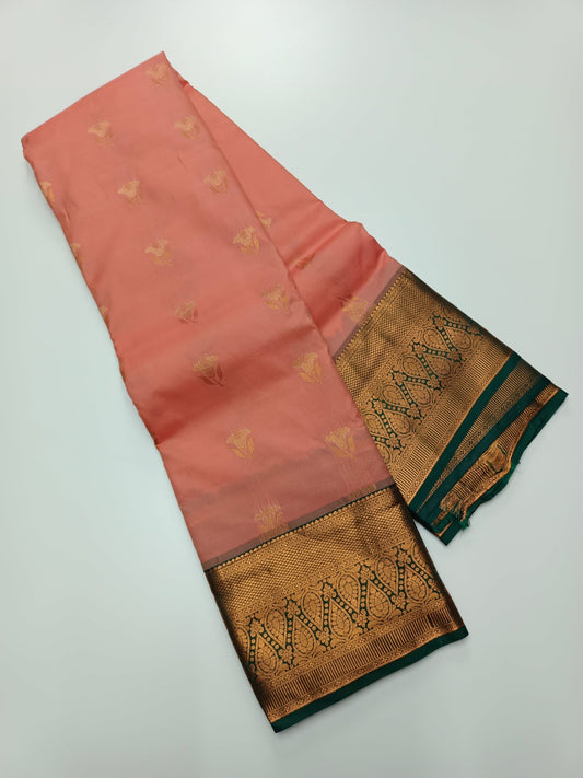 KANCHIPURAM ART SILK SAREE - B S CHANNABASAPPA & SONS