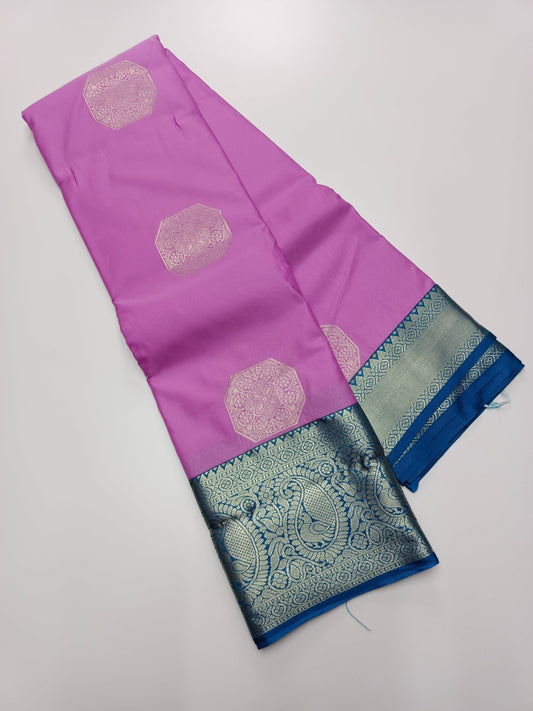 KANCHIPURAM ART SILK SAREE - B S CHANNABASAPPA & SONS