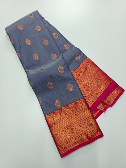 KANCHIPURAM ART SILK SAREE - B S CHANNABASAPPA & SONS