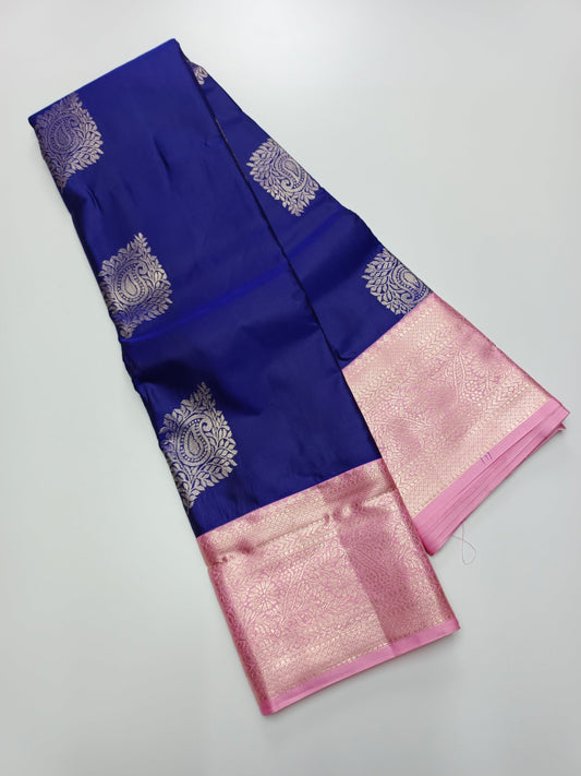 KANCHIPURAM ART SILK SAREE - B S CHANNABASAPPA & SONS