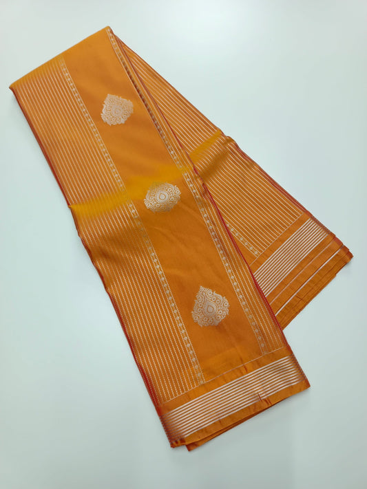 KANCHIPURAM ART SILK SAREE - B S CHANNABASAPPA & SONS