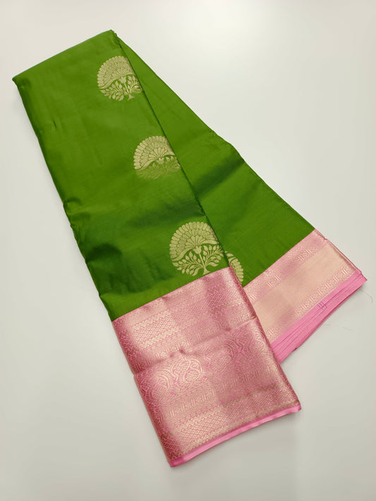 KANCHIPURAM ART SILK SAREE - B S CHANNABASAPPA & SONS