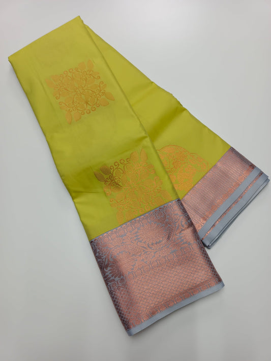 KANCHIPURAM ART SILK SAREE - B S CHANNABASAPPA & SONS