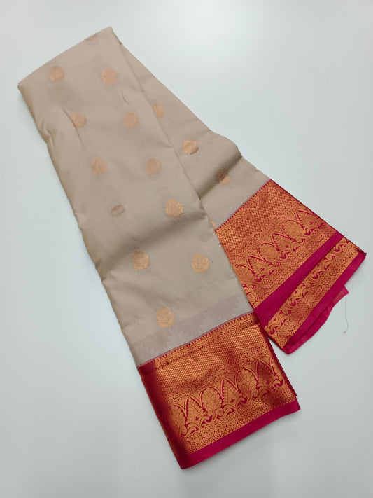 KANCHIPURAM ART SILK SAREE - B S CHANNABASAPPA & SONS