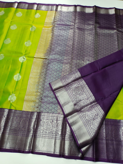 KANCHIPURAM PURE SILK SAREE - B S CHANNABASAPPA & SONS