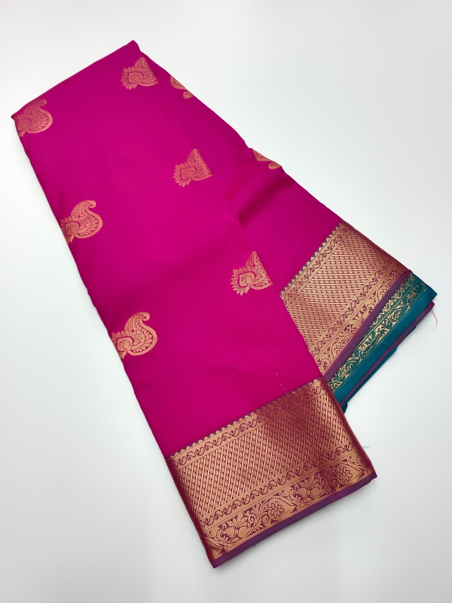KANCHIPURAM ART SILK SAREE - B S CHANNABASAPPA & SONS
