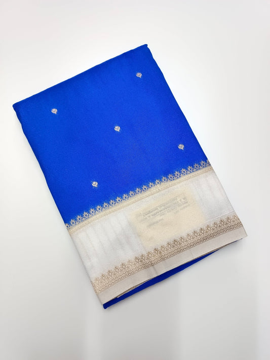 FANCY SOFT SILK SAREE - B S CHANNABASAPPA & SONS