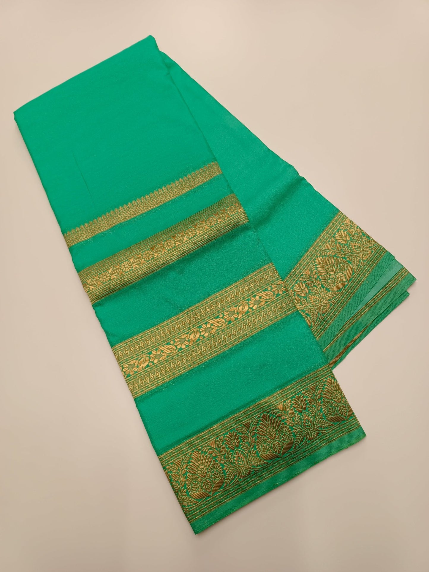 FANCY CHINON CREPE SAREE - B S CHANNABASAPPA & SONS