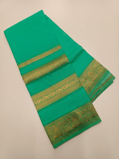 FANCY CHINON CREPE SAREE - B S CHANNABASAPPA & SONS
