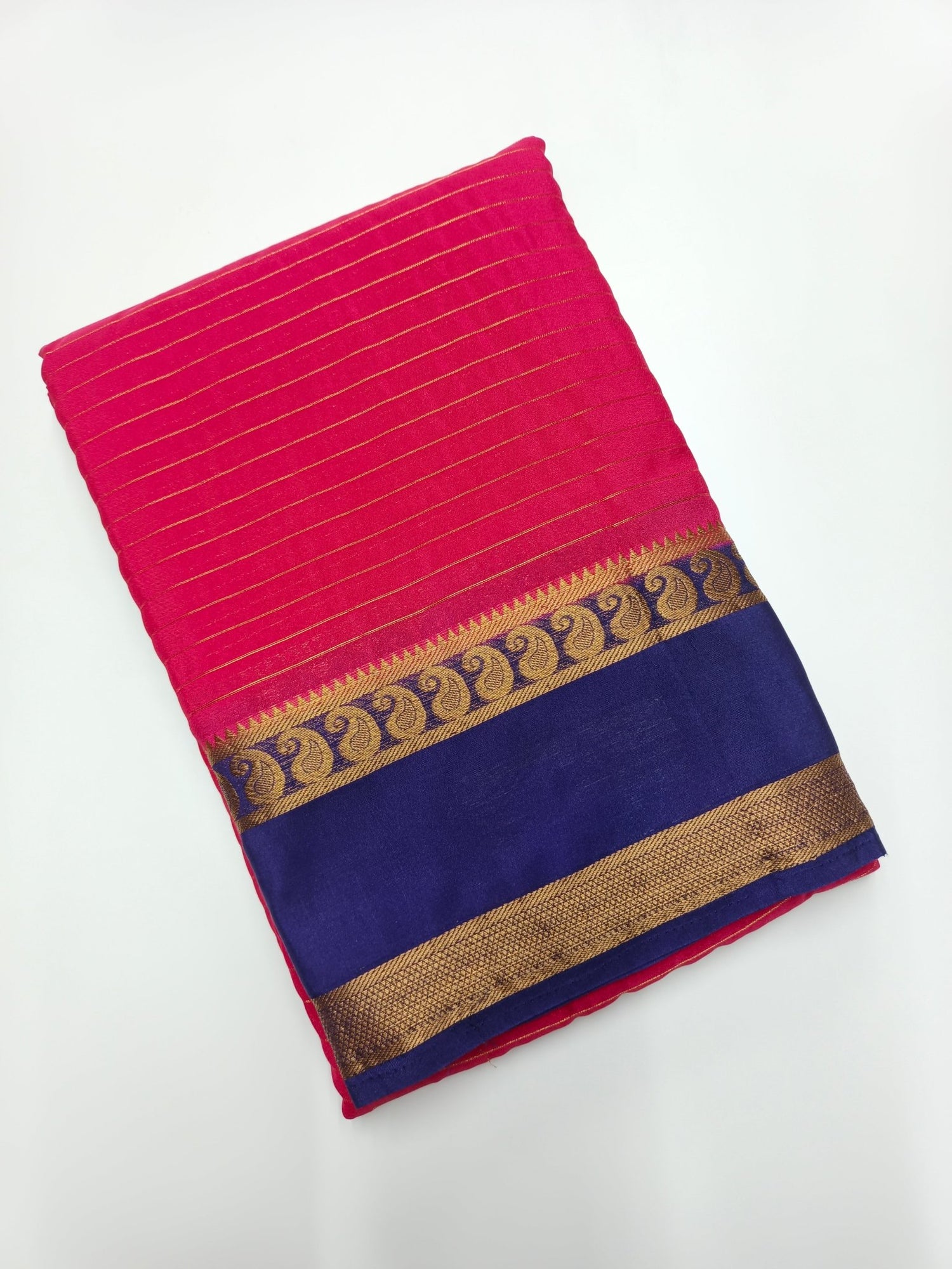 SEMI CREPE SILK SAREE - B S CHANNABASAPPA & SONS