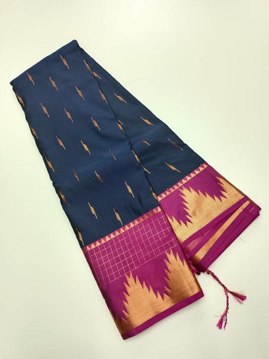 SOFT ART SILK SAREE - B S CHANNABASAPPA & SONS
