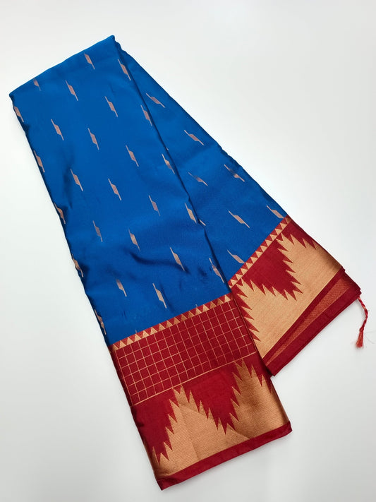 SOFT ART SILK SAREE - B S CHANNABASAPPA & SONS
