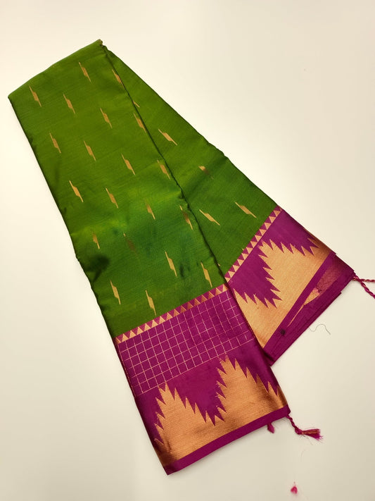 SOFT ART SILK SAREE - B S CHANNABASAPPA & SONS