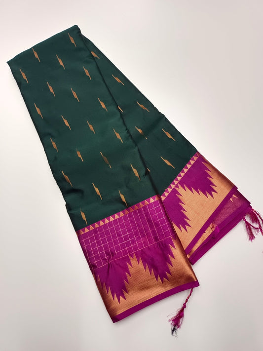 SOFT ART SILK SAREE - B S CHANNABASAPPA & SONS