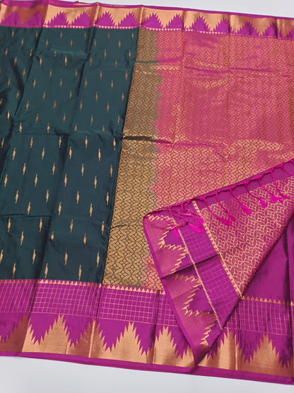 SOFT ART SILK SAREE - B S CHANNABASAPPA & SONS