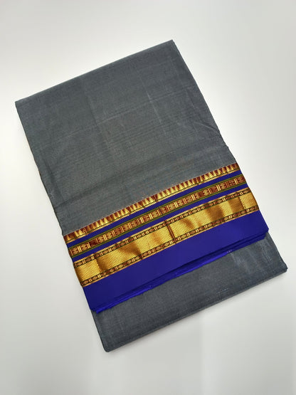 SEMI ILKAL COTTON SAREE - B S CHANNABASAPPA & SONS