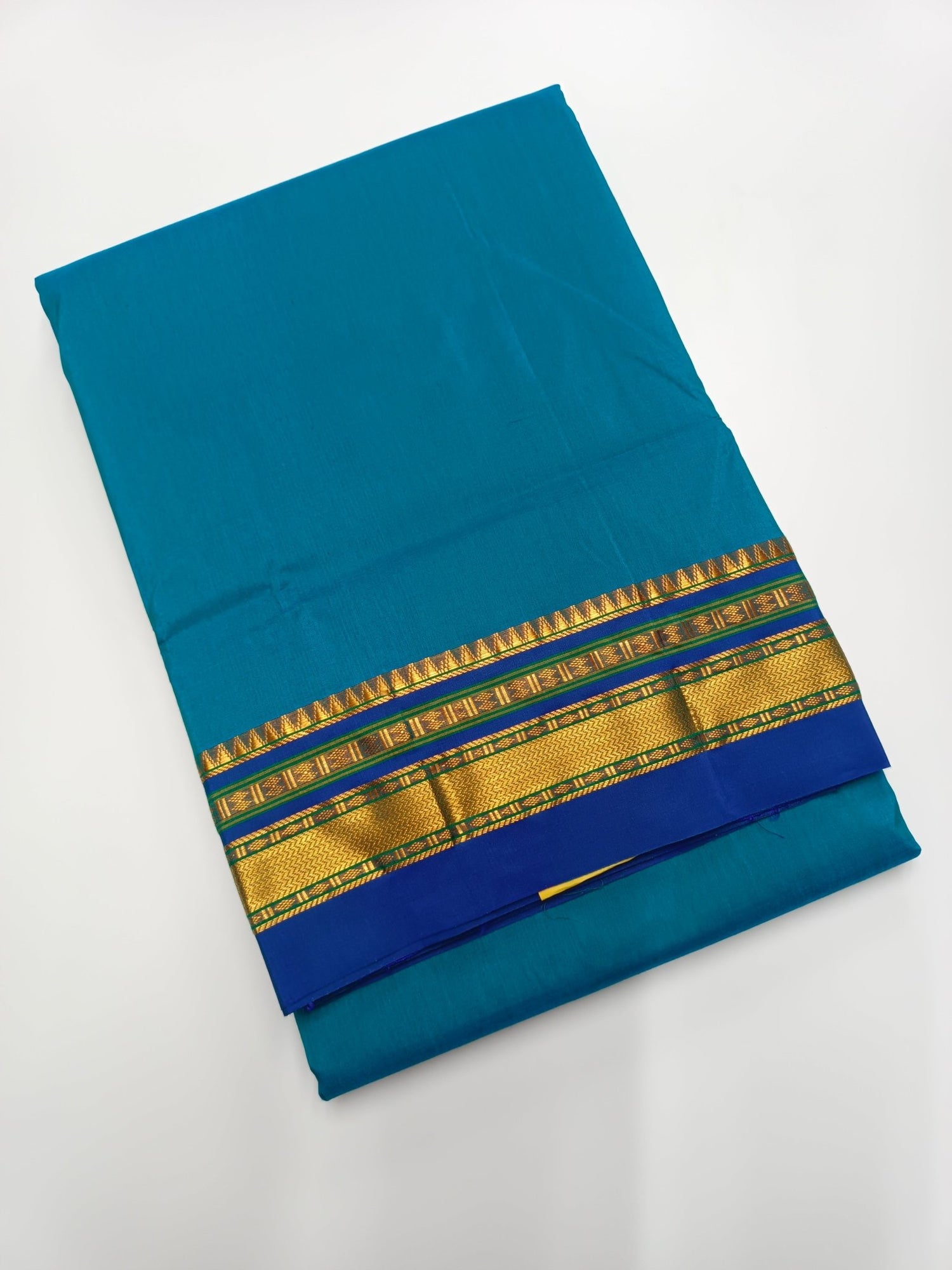 SEMI ILKAL COTTON SAREE - B S CHANNABASAPPA & SONS