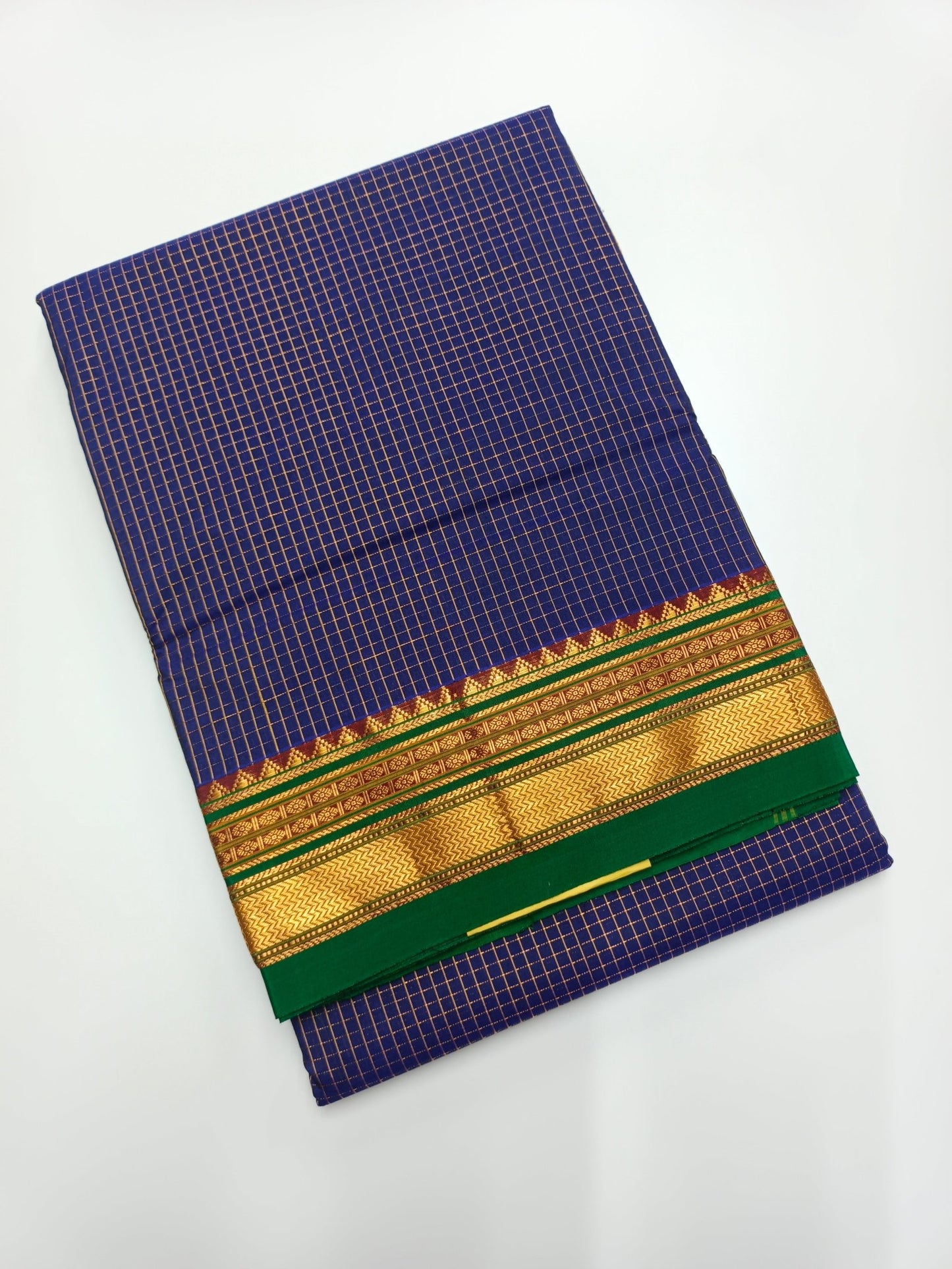 SEMI ILKAL COTTON SAREE - B S CHANNABASAPPA & SONS