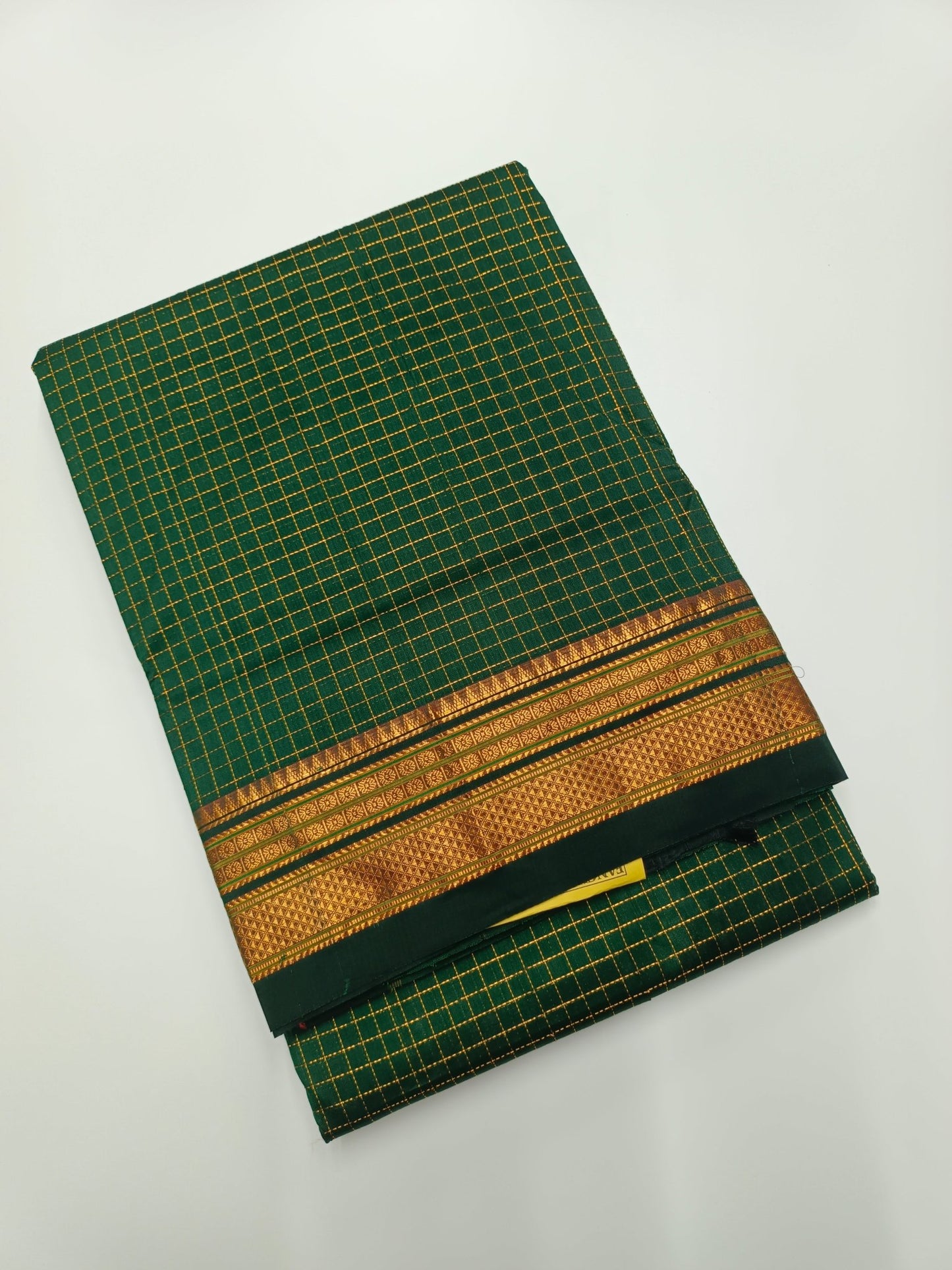 SEMI ILKAL COTTON SAREE - B S CHANNABASAPPA & SONS