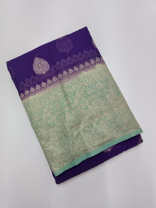FANCY CHIFFON SAREE (SPECIAL OFFER)
