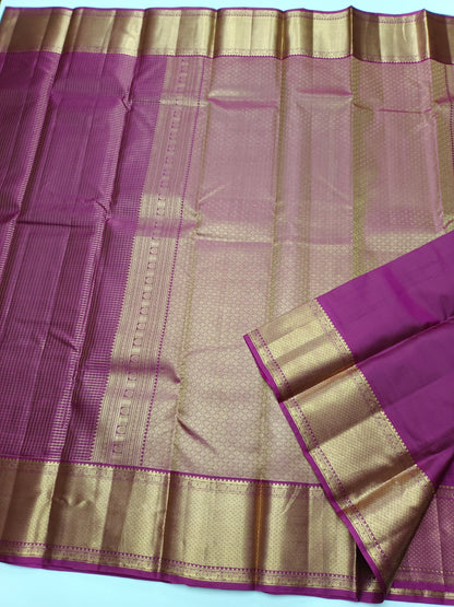 KANCHIPURAM PURE SILK SAREE - B S CHANNABASAPPA & SONS