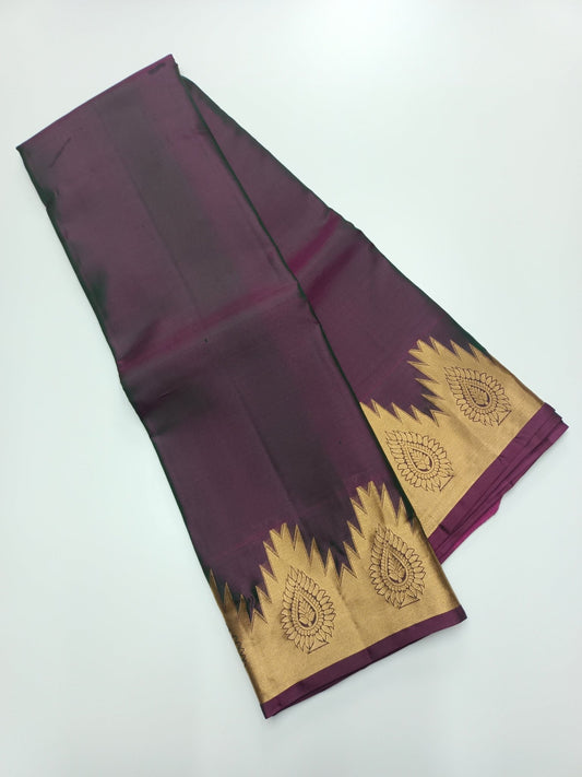 KANCHIPURAM PURE SILK SAREE - B S CHANNABASAPPA & SONS