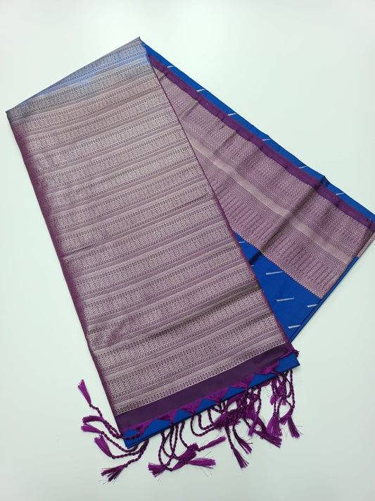 SOFT ART SILK SAREE - B S CHANNABASAPPA & SONS